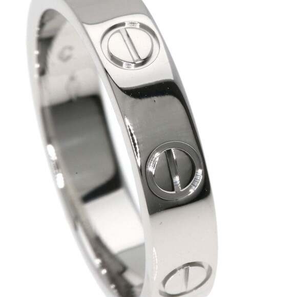 CARTIER Silver Love Ring #48